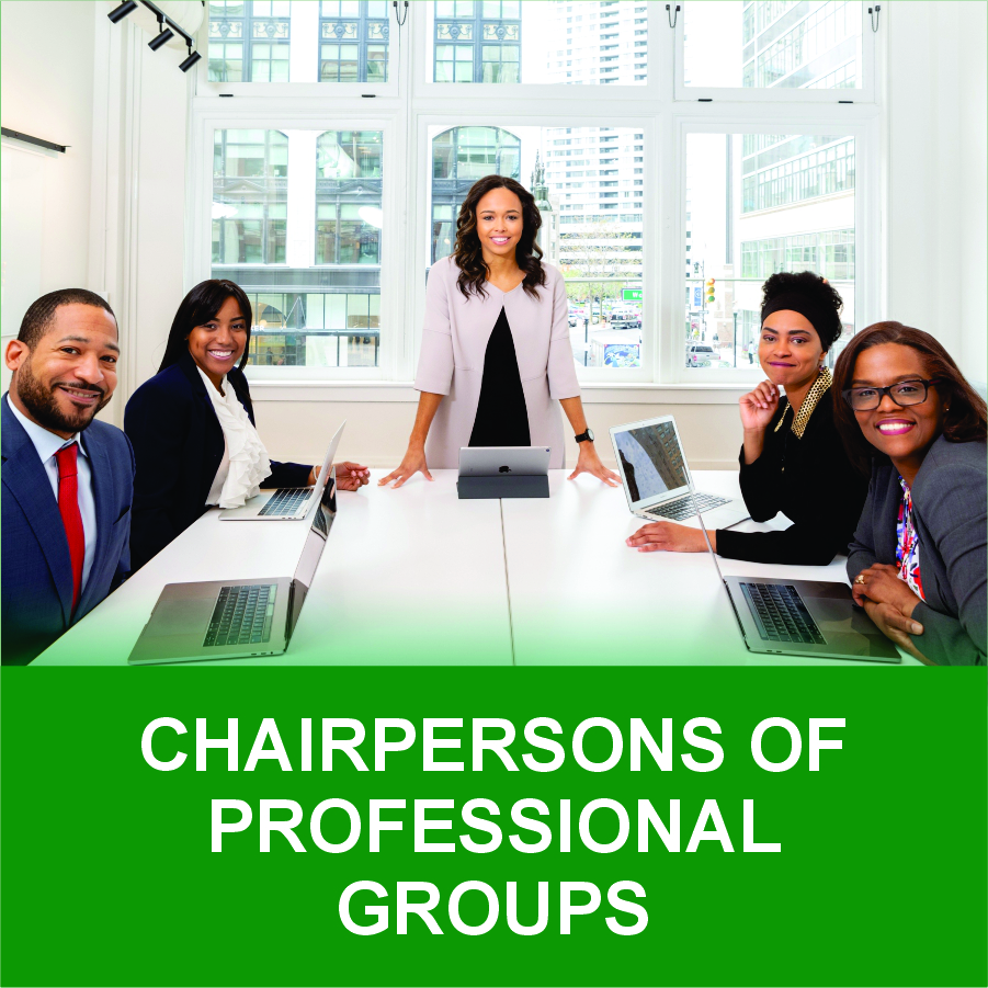 Chairpersons of Professional Groups