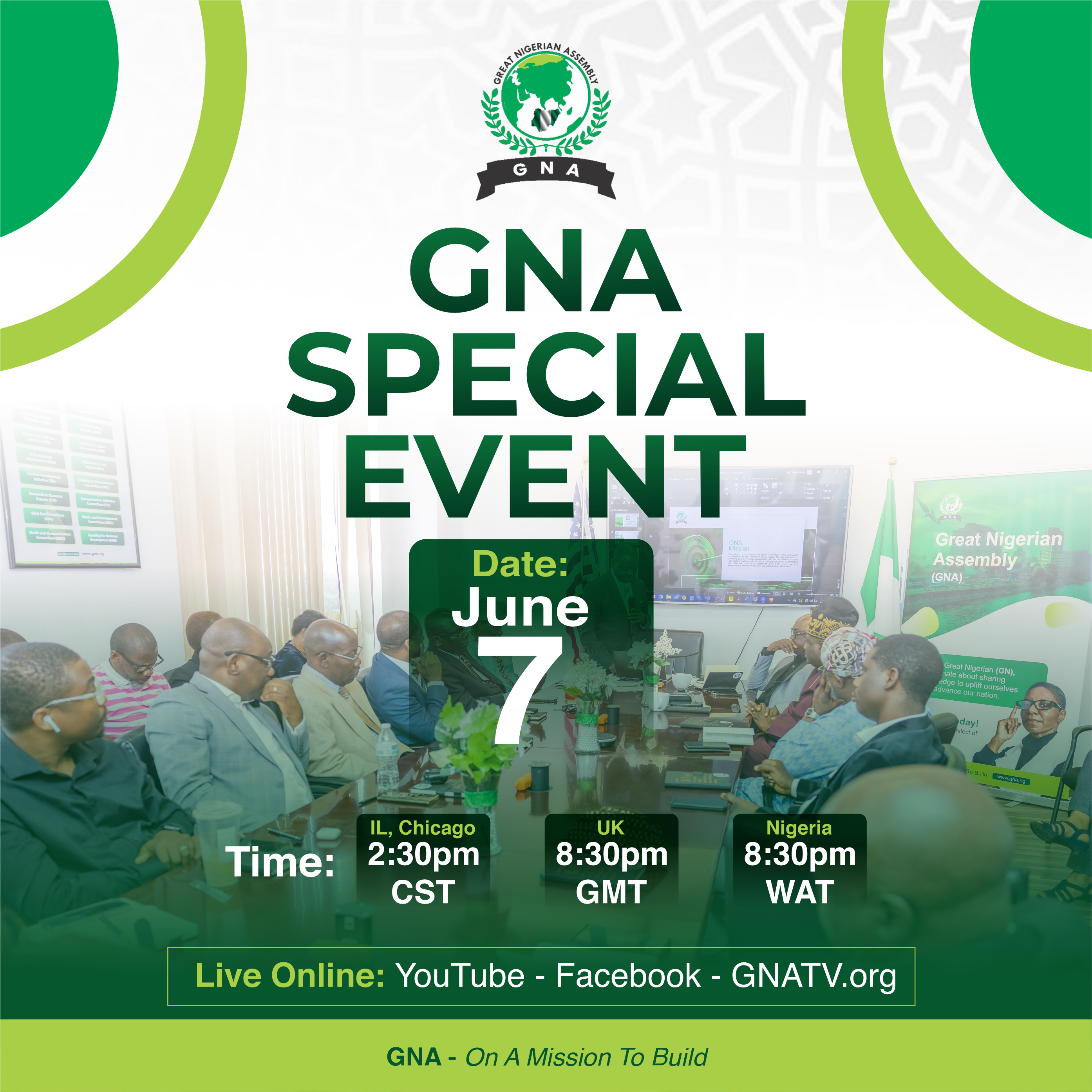 GNA Special Event June 7